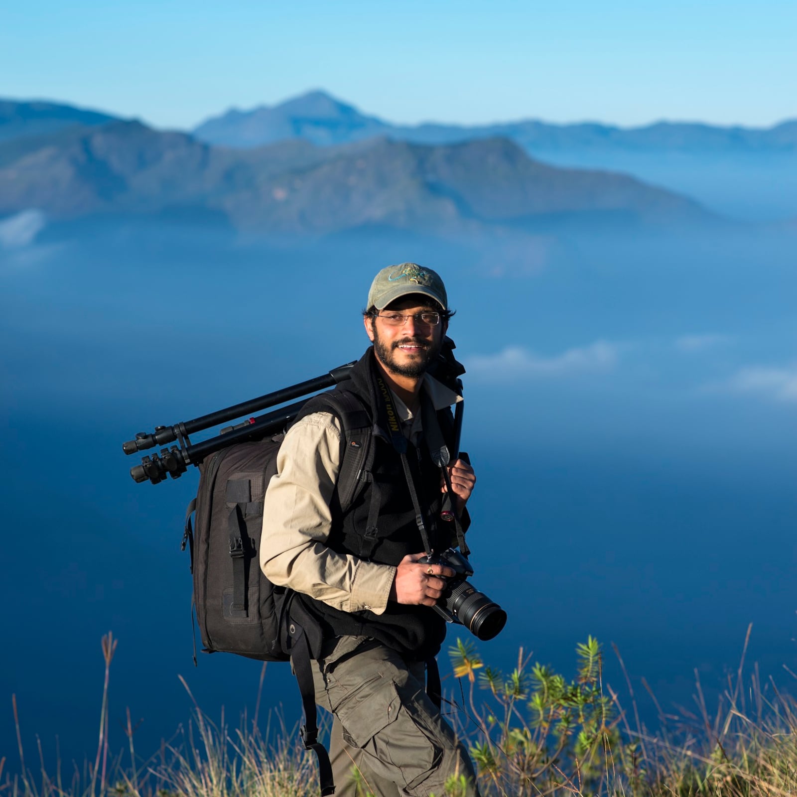 Molecular biologist-turned-photographer Prasenjeet Yadav. CONTRIBUTED