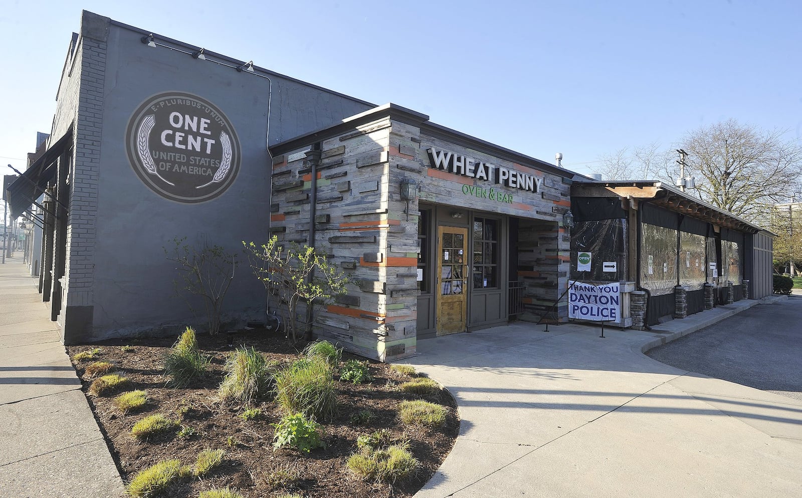 Wheat Penny Oven & Bar, continues to stay open doing takeout food. MARSHALL GORBY/STAFF