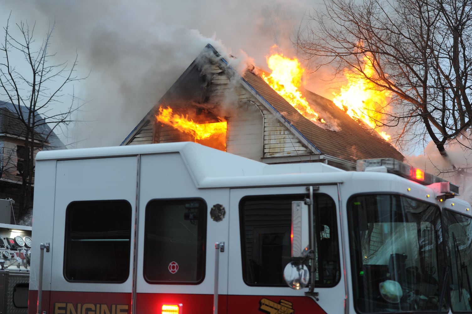 Arson suspected in Dayton house fire