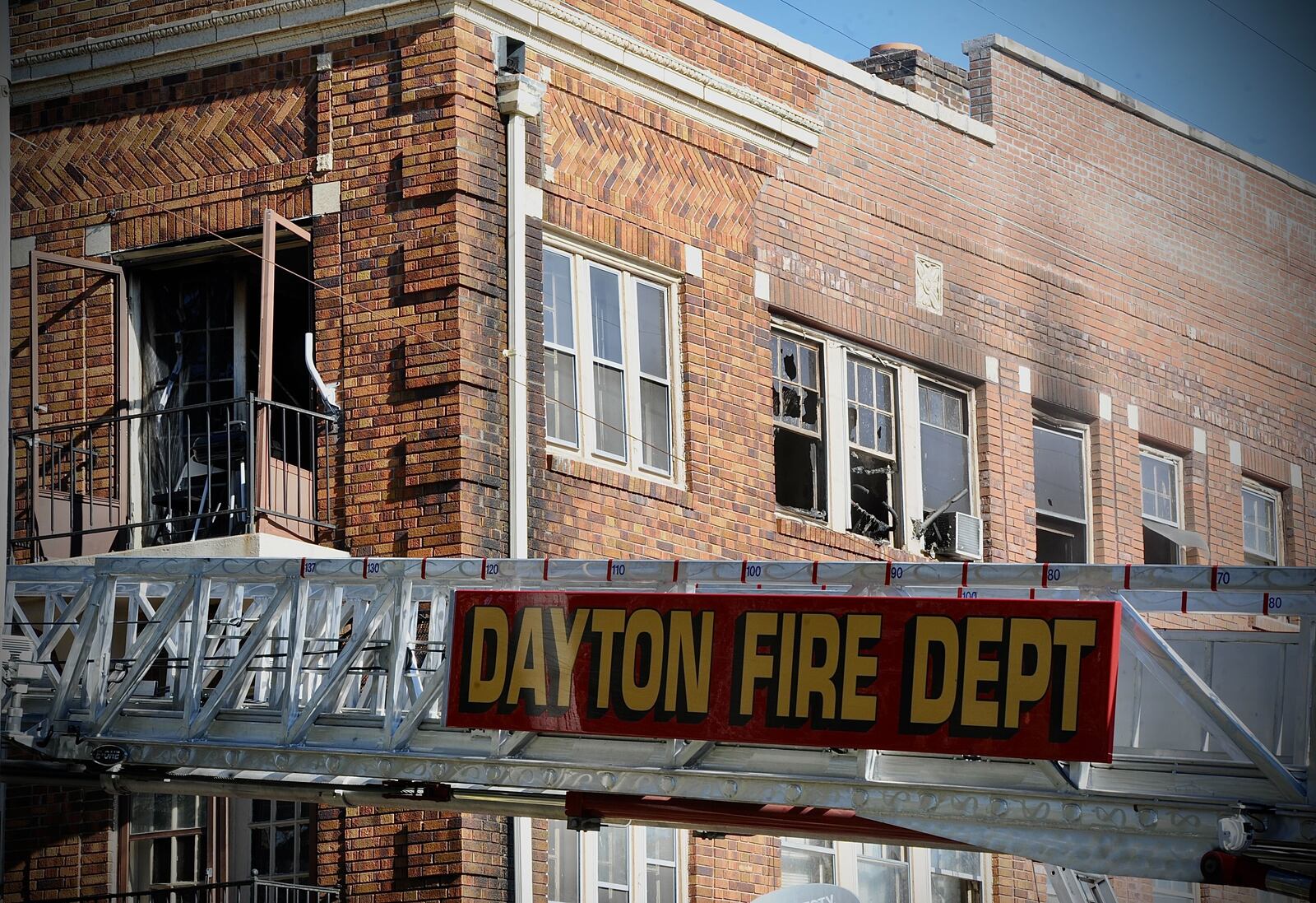 Two cats were rescued from apartment fire at the corner of Princeton Drive and Salem Ave., Monday morning November 15, 2021, in Dayton. MARSHALL GORBY/STAFF