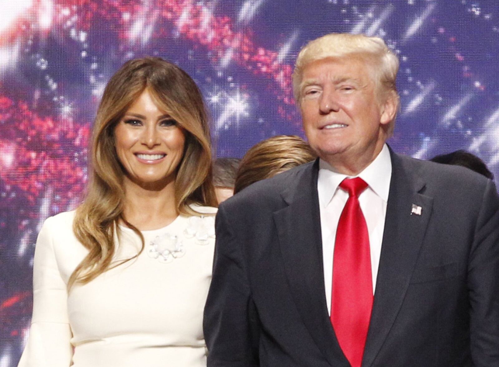 Republican presidential candidate Donald Trump accepts the party’s nomination Wednesday, July 21 at the Republican National Convention in Cleveland. CHRIS STEWART / STAFF