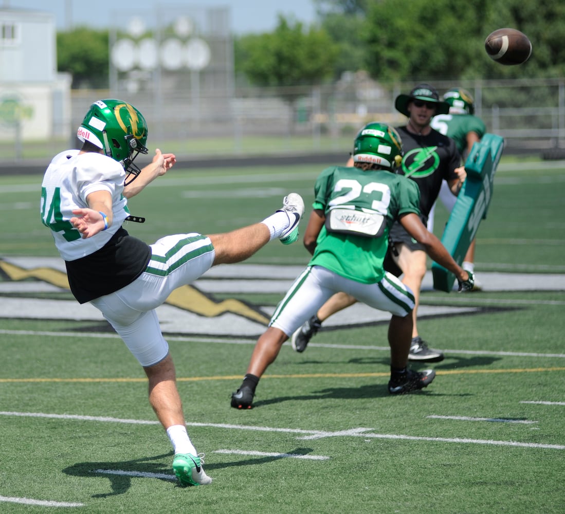 PHOTOS: Northmont Thunderbolts preseason football practice