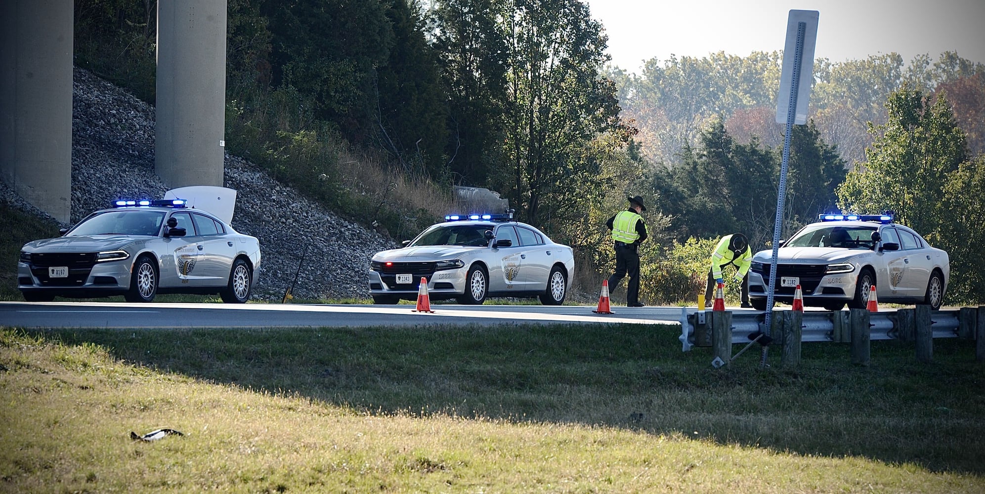 PHOTOS: Fatal crash on I-75 in Miami Twp.