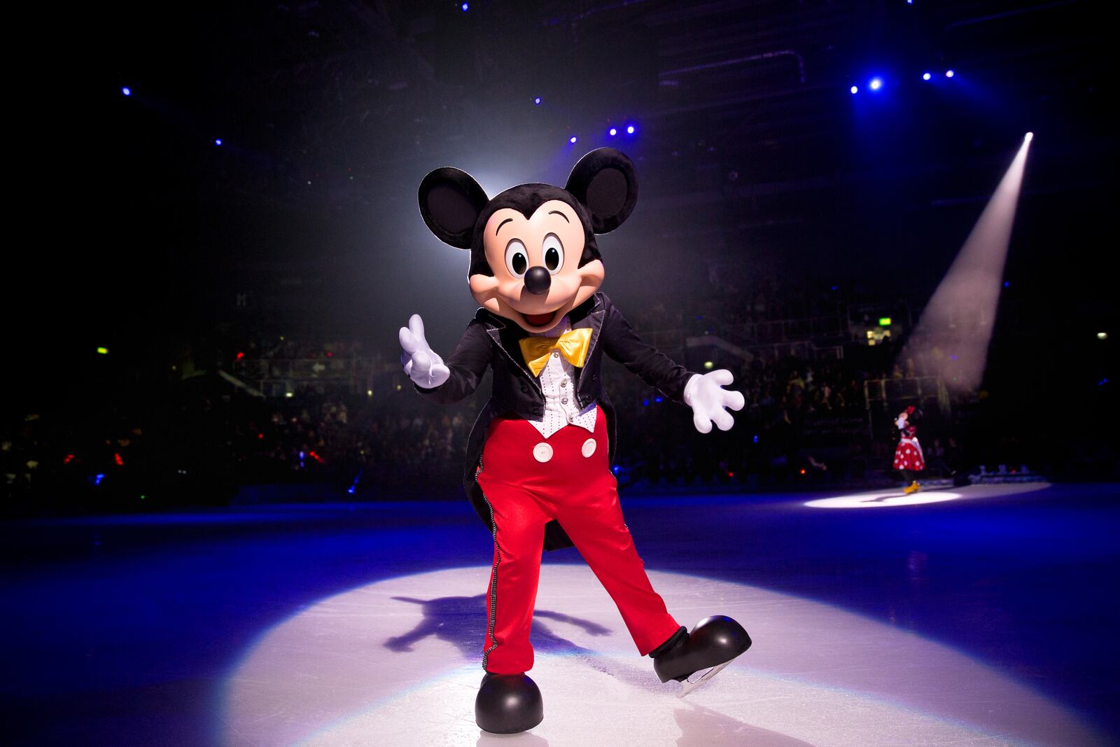 Disney on Ice presents Dream Big starts its six-show run at the Wright State University Nutter Center on Nov. 1. Pictured: Mickey Mouse. CONTRIBUTED