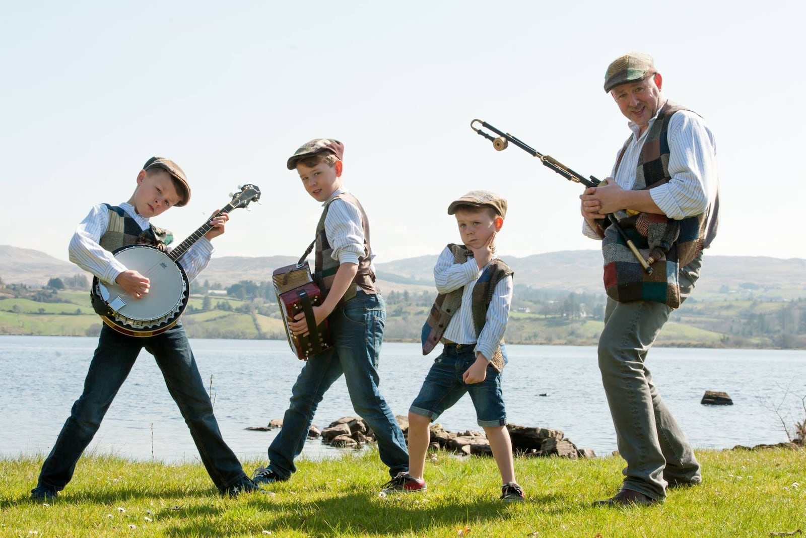 The Byrne Brothers, consisting of a Dublin dad and his three sons, will be making their debut appearance at Celtic Fest Ohio on Saturday at 2:45 and 7:45 p.m. CONTRIBUTED