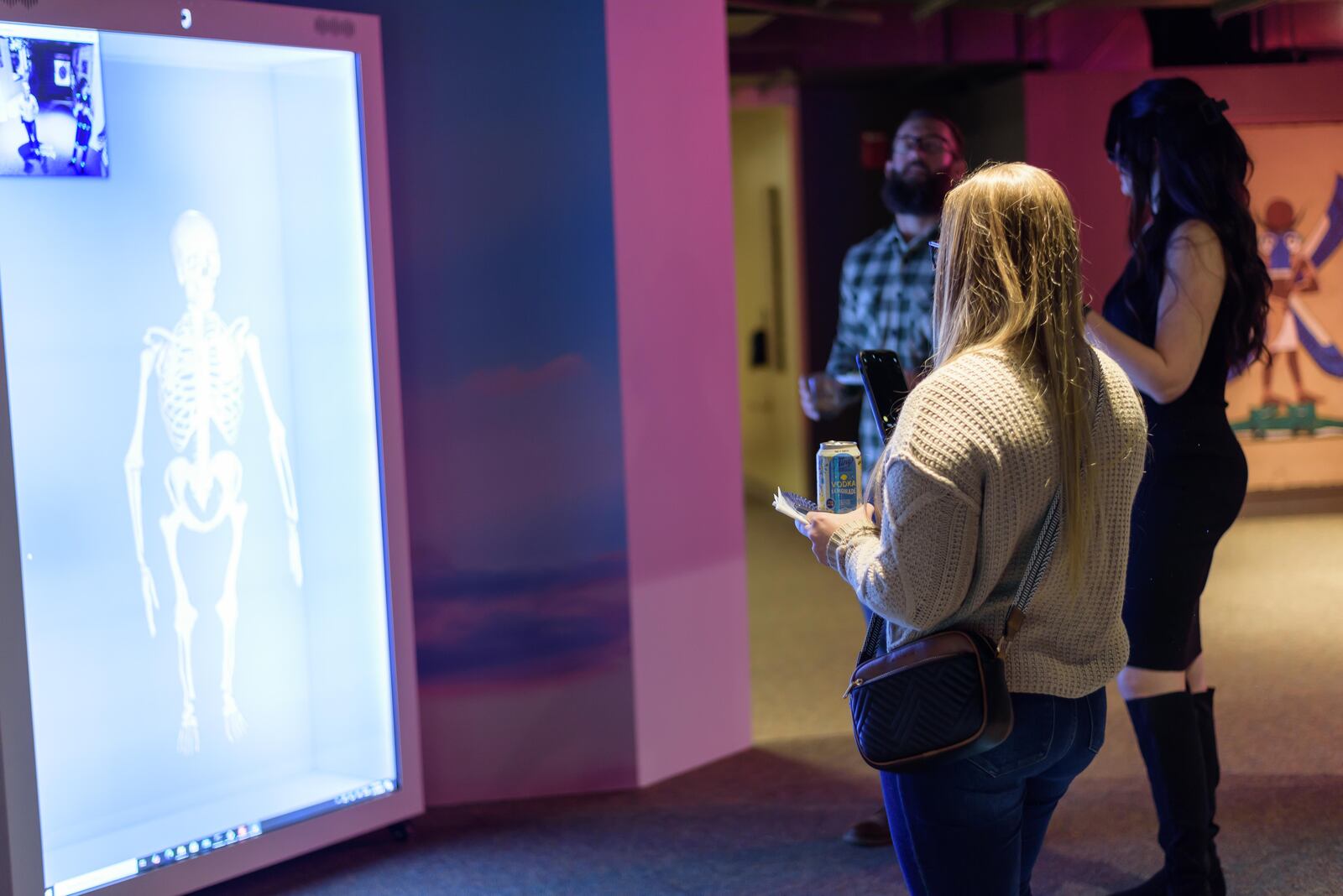 A special event at the Boonshoft Museum of Discovery, located at 2600 DeWeese Pkwy. in Dayton on Saturday, Jan. 11, 2025. Visitors got a sneak peek of the museum’s new Dayton Children’s Wellness exhibit, designed by Joey DiFranco of FireWatch Design Studio. TOM GILLIAM / CONTRIBUTING PHOTOGRAPHER