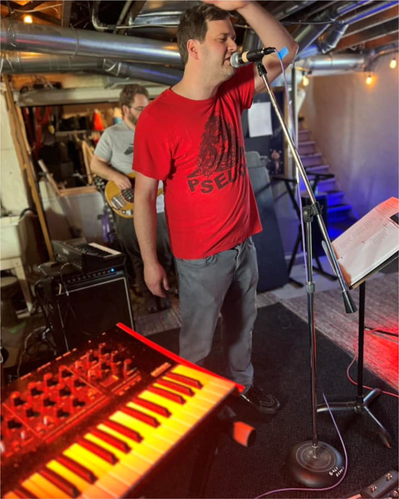 Nathan Peters is one of four lead vocalists in This Must Be the Party, the Talking Heads tribute headlining a benefit for Stivers School for the Arts’ Seedling Foundation at The Brightside in Dayton on Friday, April 14.