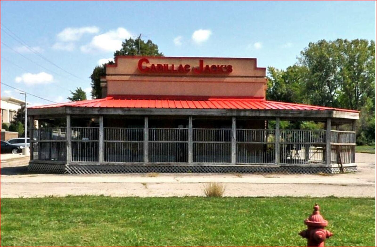 The former Cadillac Jack's property on Old Troy Pike in 2018. County image