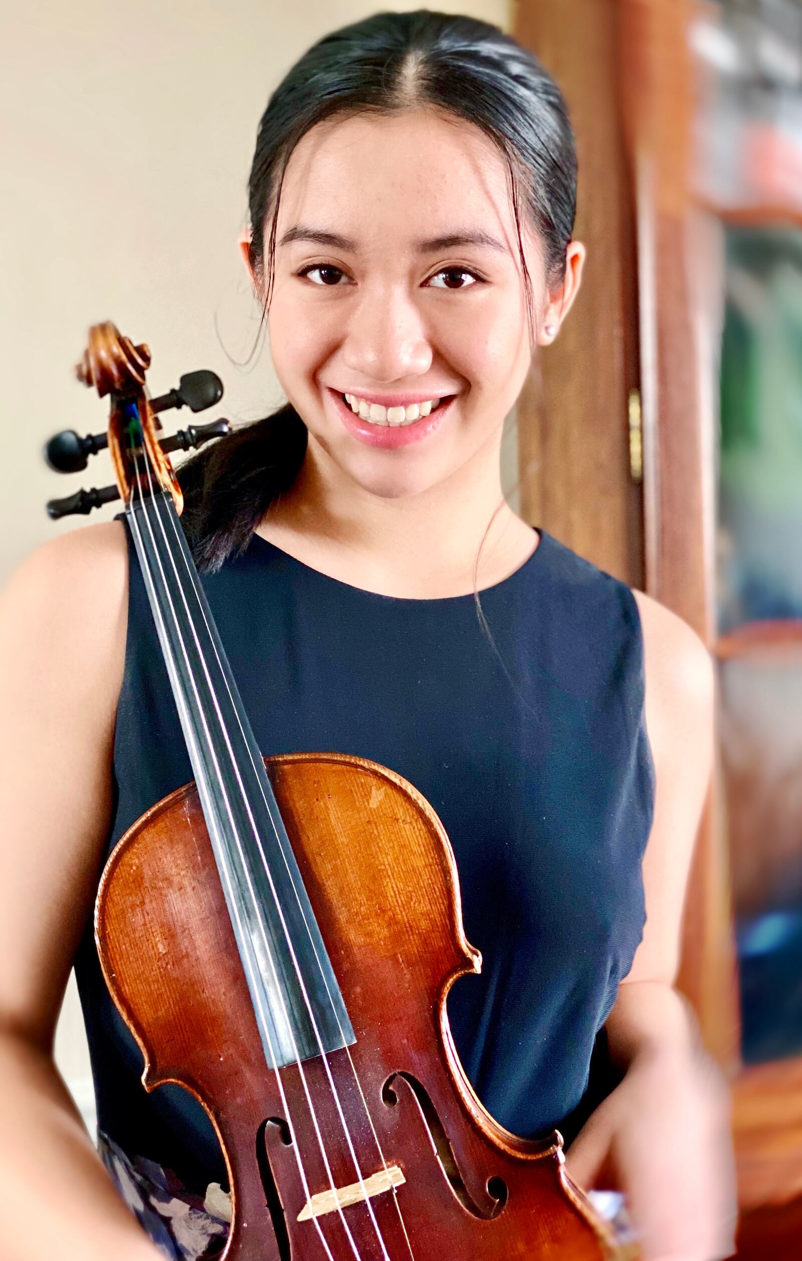 Pianist Terry Mou and violinist Vivian Chang (pictured), recent Dayton Music Club scholarship recipients, are performing in the club’s student scholarship fund benefit concert at Christ United Methodist Church in Kettering on Sunday, May 7.