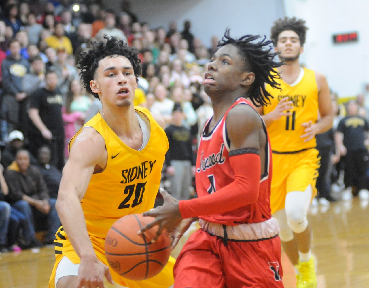 PHOTOS: Trotwood-Madison at Sidney boys basketball