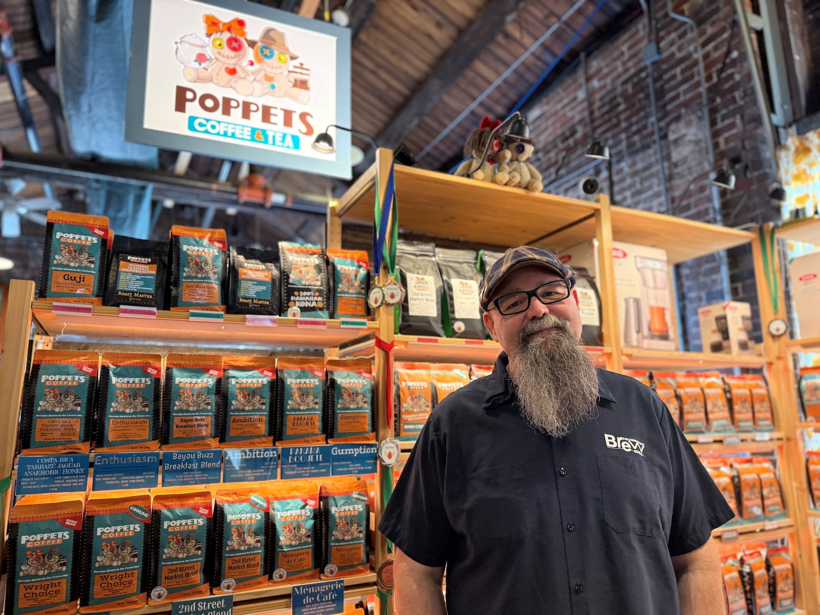 Poppets Coffee & Tea hopefully will open at 510 E. Fifth St. in the Oregon District next month, said Michael Thomas, who owns the business with his wife, Karen. Poppets already has a space in the 2nd Street Market, which will remain in operation. CORNELIUS FROLIK / STAFF