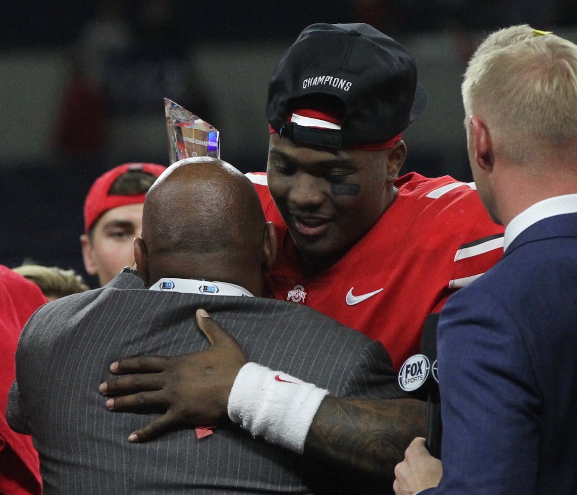 Photos: Ohio State Buckeyes celebrate Big Ten Championship