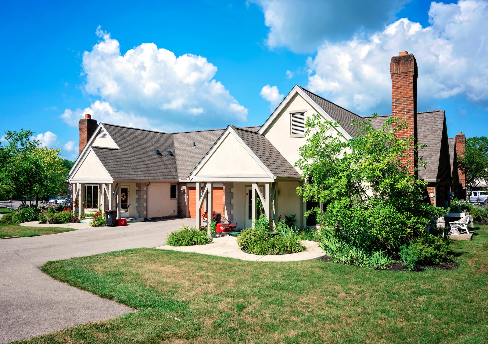 The cottages at Trinity Community at Beavercreek, which ranked third highest in resident satisfaction in Greene County. CONTRIBUTED