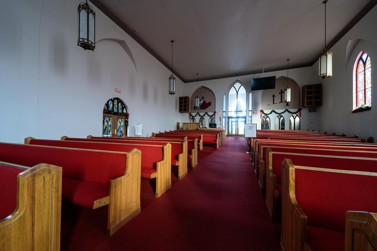 PHOTOS: A look inside Sulphur Grove Church in Huber Heights decorated for Christmas