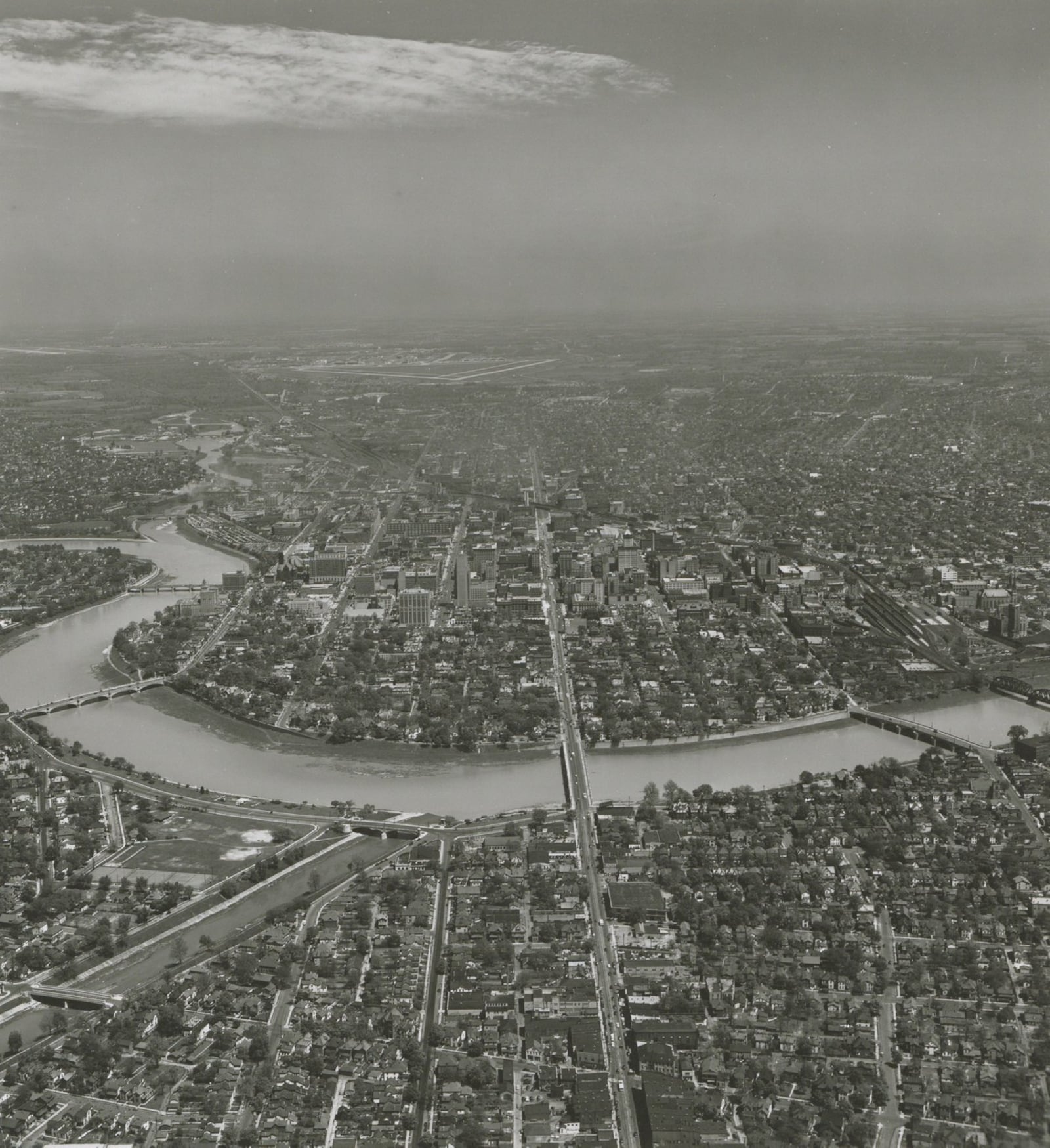 William Mayfield was well known for his aerial photographs.