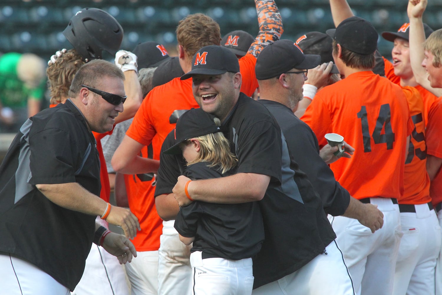 Photos: Minster beats Russia in state baseball final