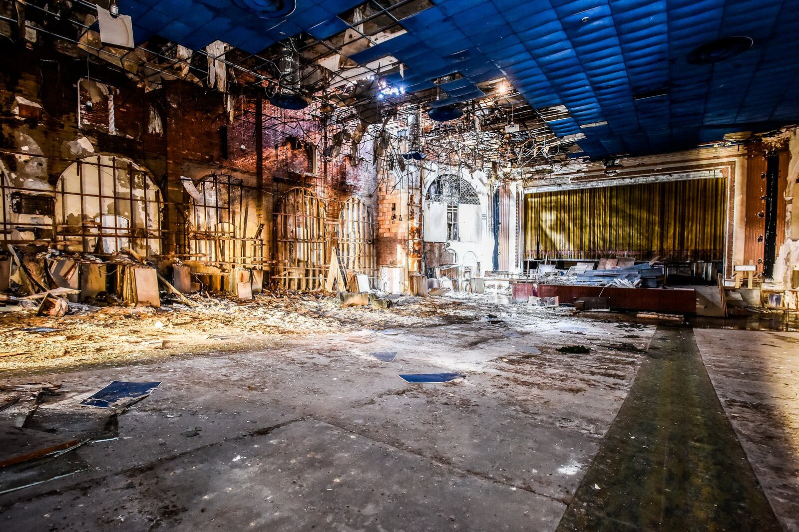 The former Studio Theater on Central Avenue in Middletown Thursday, Jan. 25, 2018. The city is trying to sell the former Studio Theater building on Central Avenue in Middletown through its vacant property RFP (request for proposal) process. If unsuccessful, the city could demolish it later this year. NICK GRAHAM/STAFF