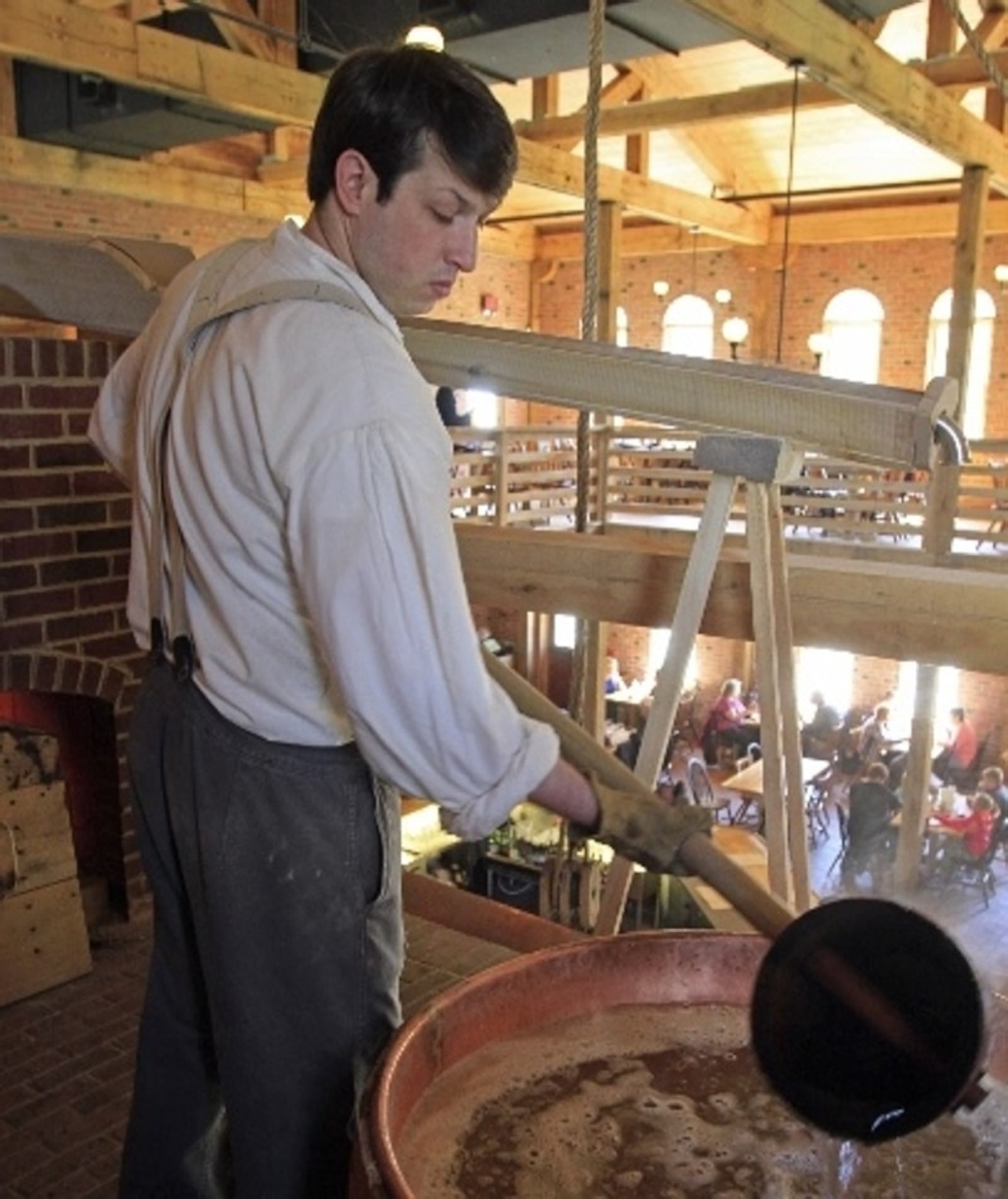 Carillon Brewing head brewer Kyle Spears. 2014 file photo by Jim Witmer