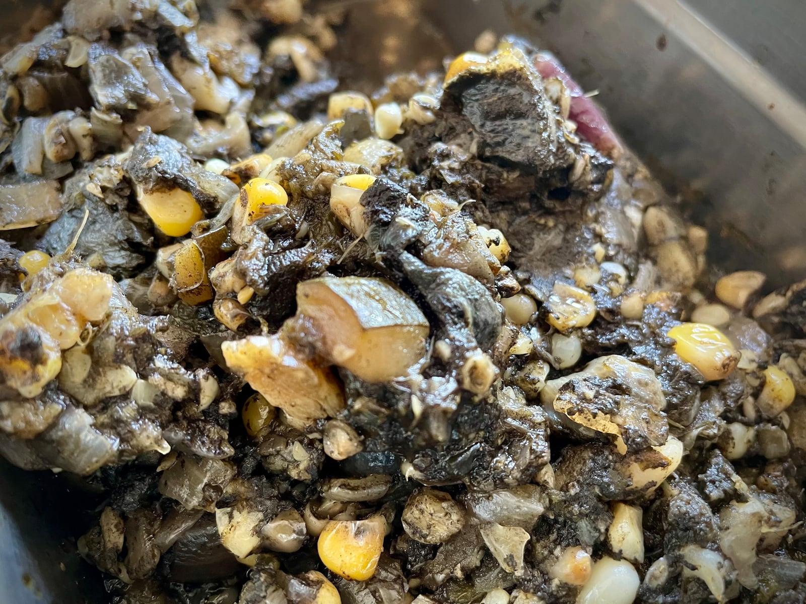 Meadowlark Restaurant in Washington Twp. is featuring a huitlacoche tostada as an appetizer this weekend. Huitlacoche (pronounced weet-luh-kow-chay), also known as corn smut or the Mexican truffle, is a fungus that can be found on corn. NATALIE JONES/STAFF