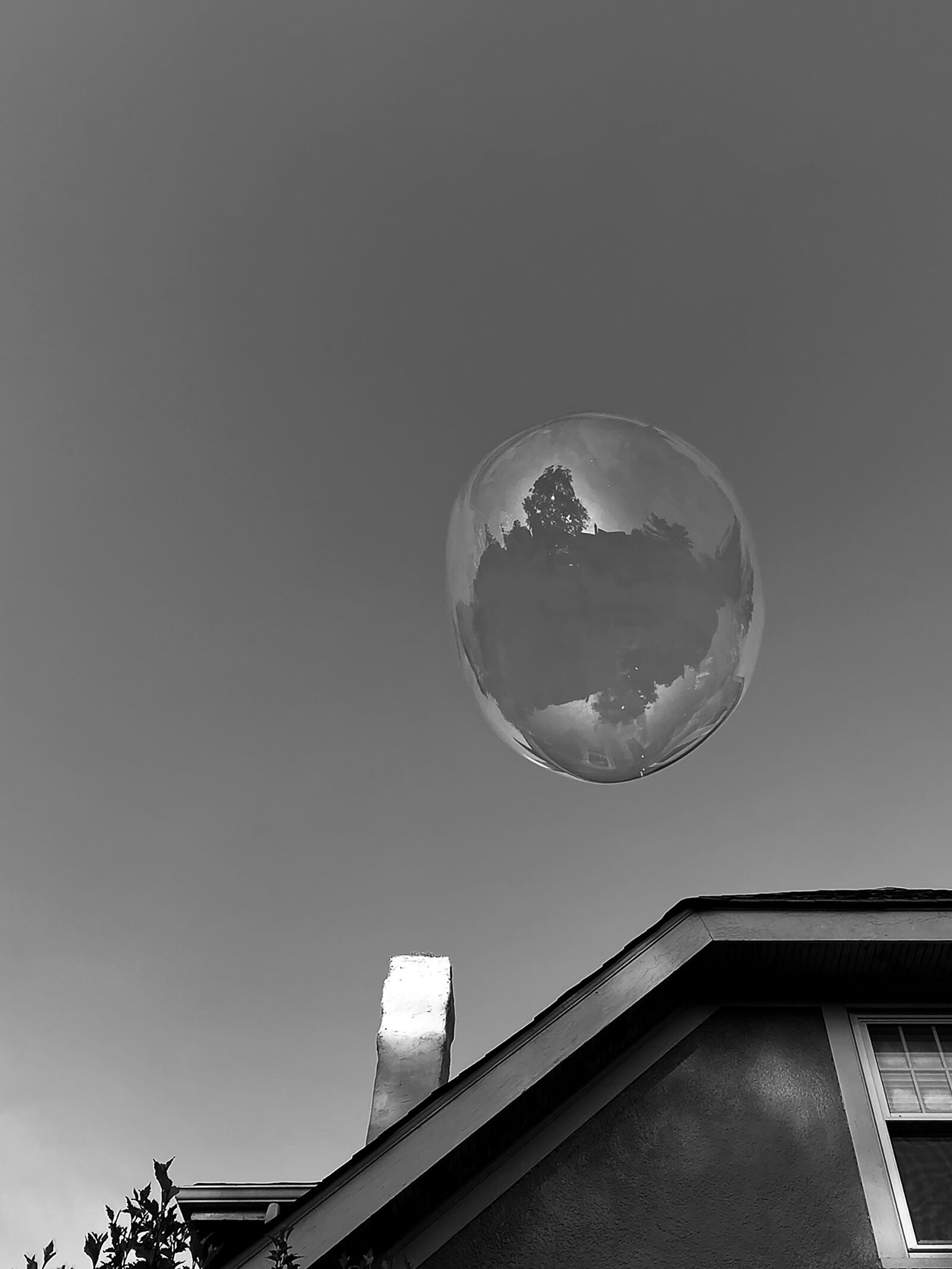 Rachel Girard Reisert: "Bubble," one of the selected images highlighted in The Contemporary and Dayton Daily News collaboration "In the Balance: Reflections of Our Community During COVID." "Over the course of the last six months, I have found a renewed interest in photographing the spaces and people around me. Photography has always functioned as a tool to help me see clearly and fully. It offers a method to step back, and to find solid ground, which is of particular importance at this time. These photographs are a collection of simple moments in one life. They serve as a reminder of the true enormity of one’s life, as I think about this moment of collective loss."