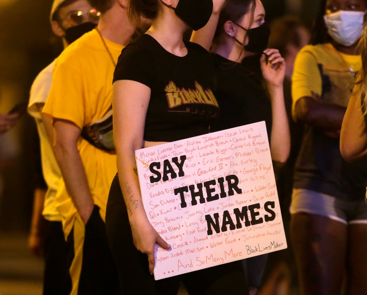 Columbus protest