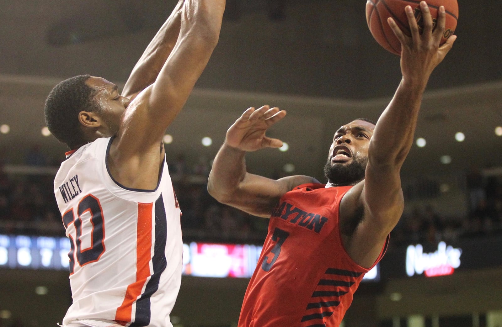 Dayton against Auburn on Saturday, Dec. 8, 2018, at Auburn Arena in Auburn, Ala.