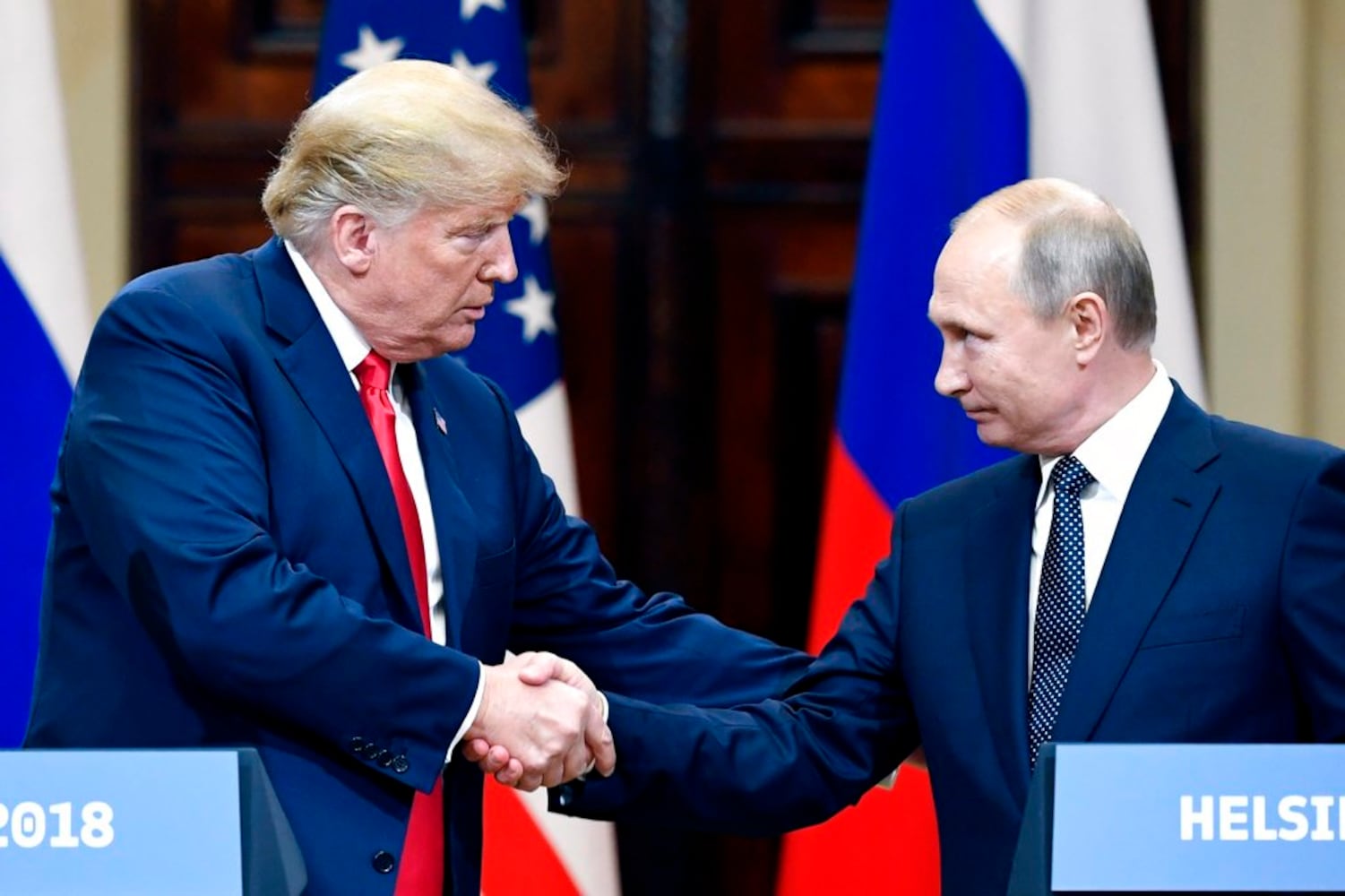 Photos: Trump, Putin meet at Helsinki summit