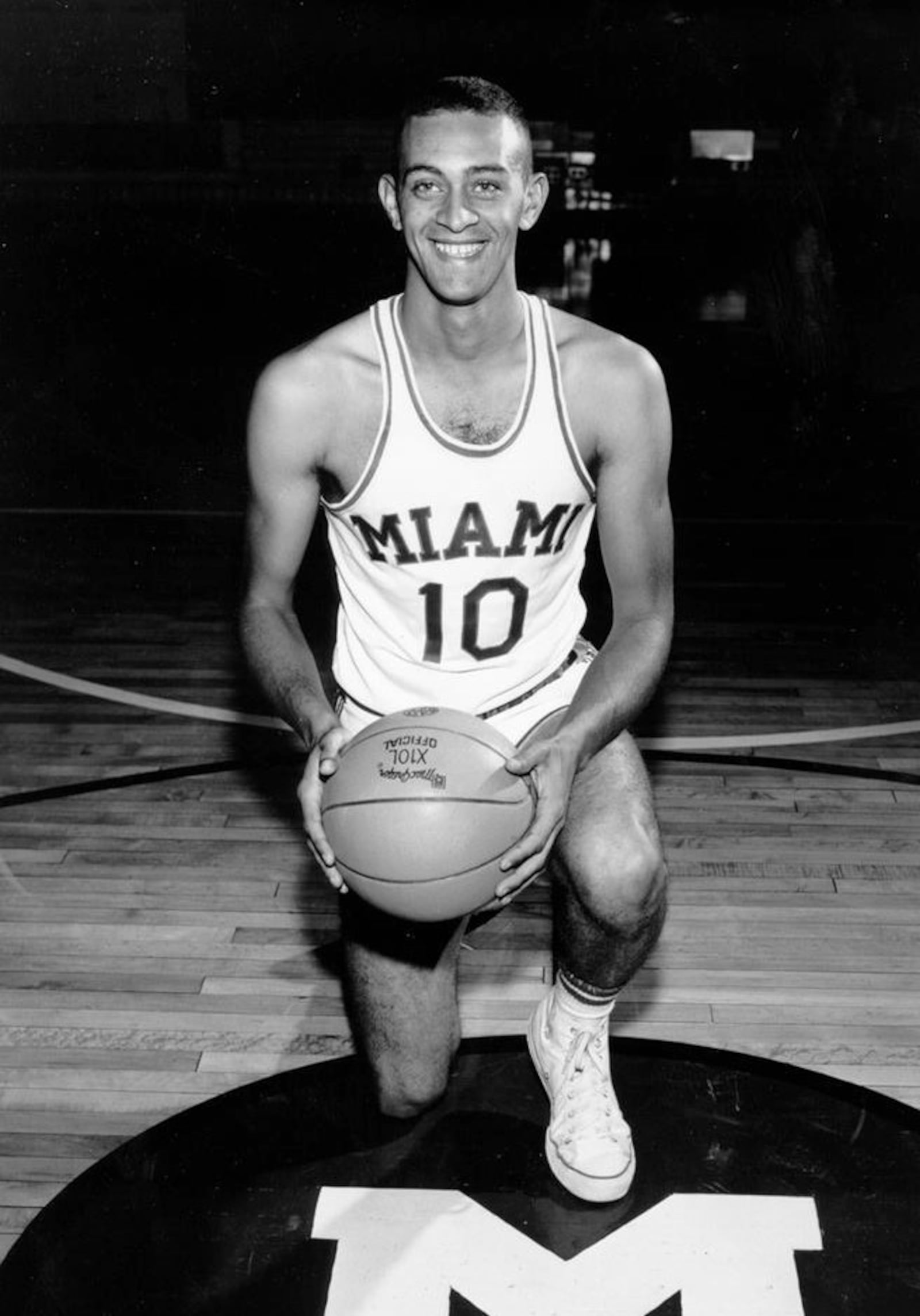 Charlie Coles scored 1,096 points in three seasons at Miami, graduating in 1965. He led Miami to the MAC crown in 1965. DAYTON DAILY NEWS ARCHIVES