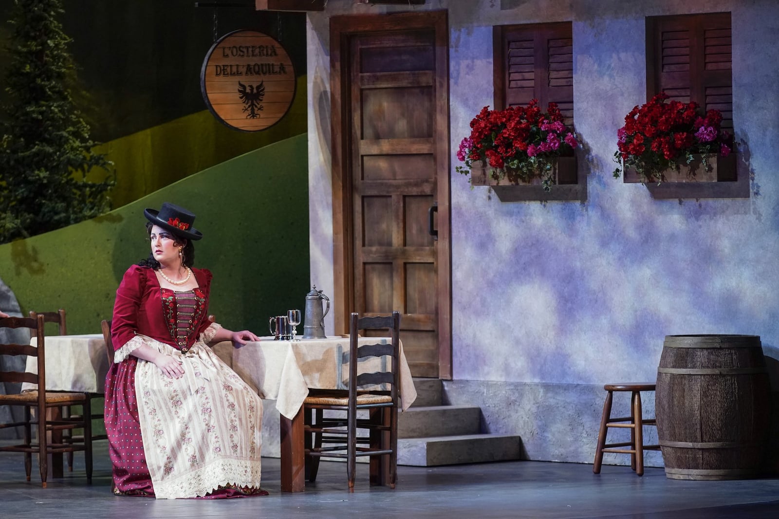 Kettering native Caitlin Crabill starred in “La Wally” at the Sarasota opera. CONTRIBUTED/ROD MILLINGTON