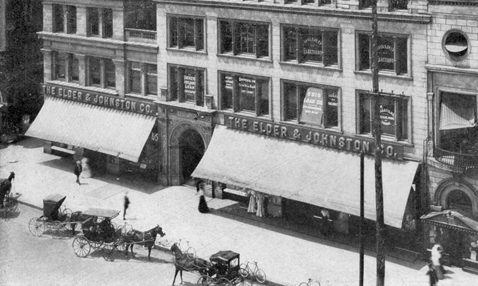 The Elder and Johnston Co. was located in the Reibold Building for more than six decades. DAYTON METRO LIBRARY LUTZENBERGER COLLECTION