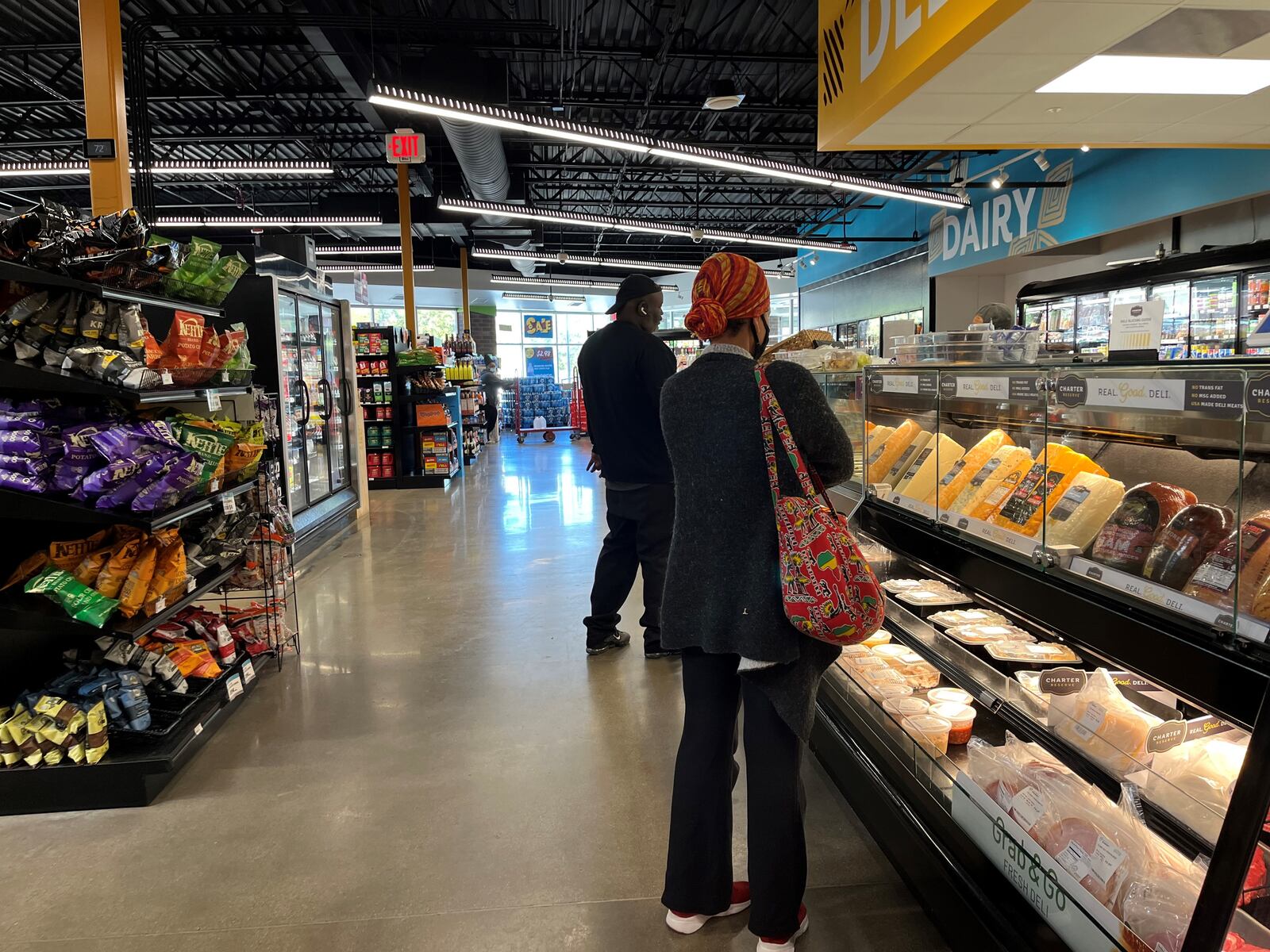 The meat counter at the Gem City Market, located at 324 Salem Ave. in northwest Dayton. CORNELIUS FROLIK / STAFF