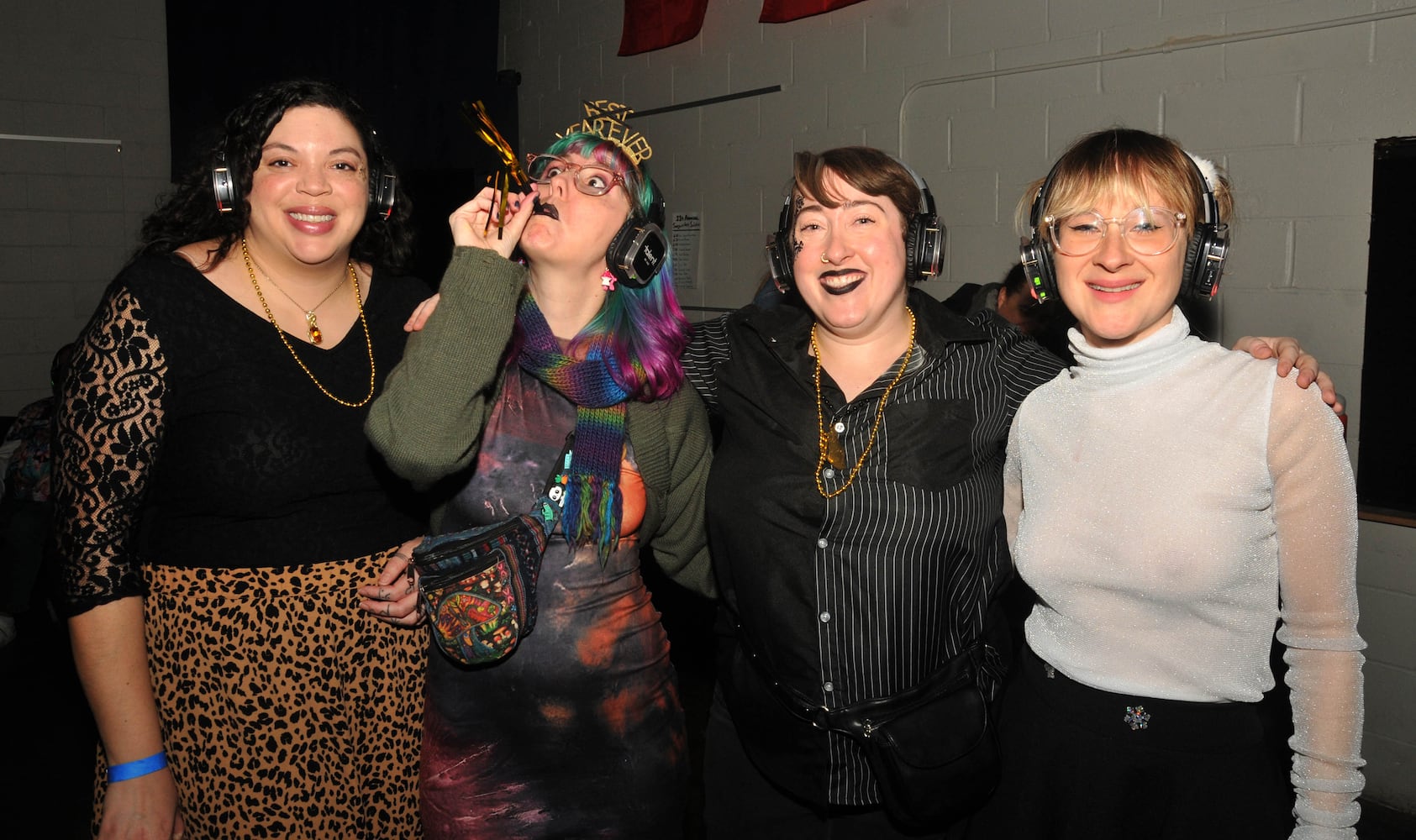 Did we spot you at Dayton's Sixth Annual New Year's Eve Ball Drop and Silent Disco?