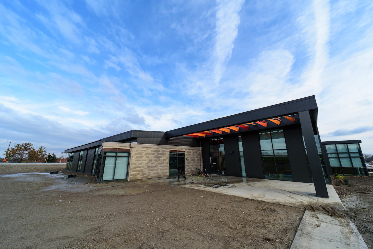 PHOTOS: Construction is nearing completion on the Dayton Metro Library's new West Branch