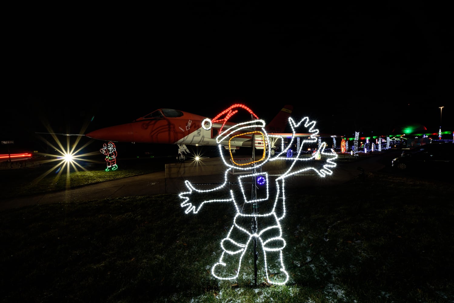 PHOTOS: Armstrong Air & Space Museum Holiday Lights 2024