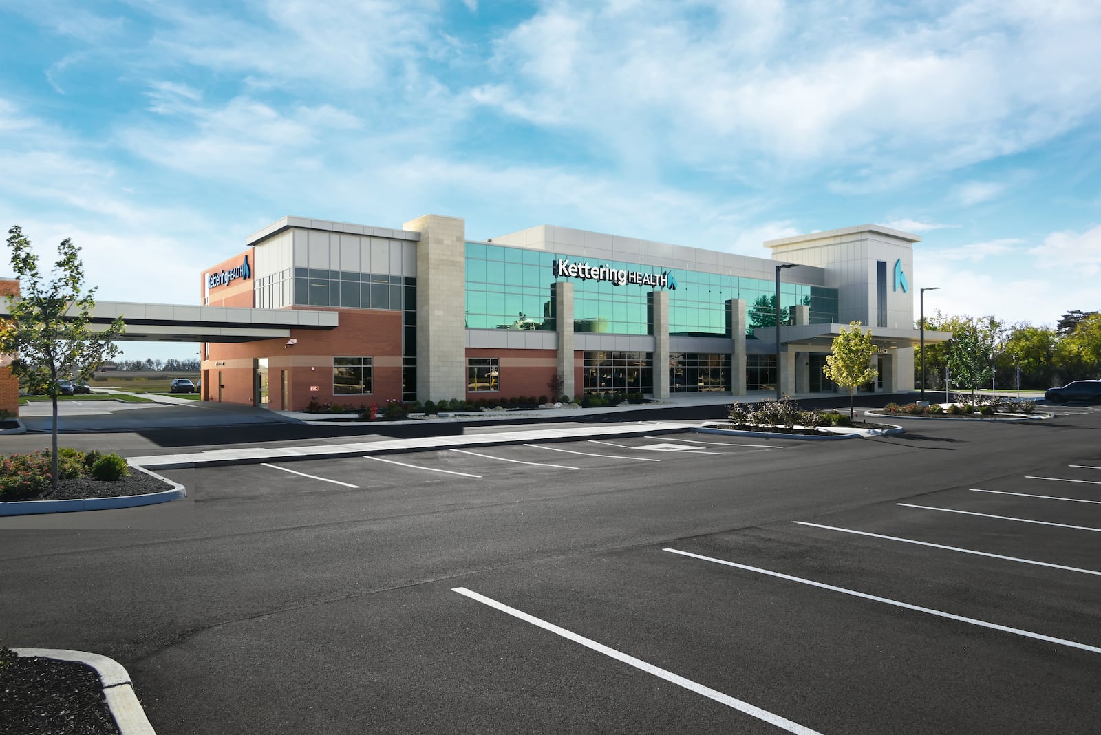 Kettering Health Wilmington Health Center, located at 1500 Rombach Ave. in Wilmington, is expanding to become a medical center offering inpatient and outpatient services. This $90 million investment is expected to be completed by late 2026. COURTESY OF KETTERING HEALTH