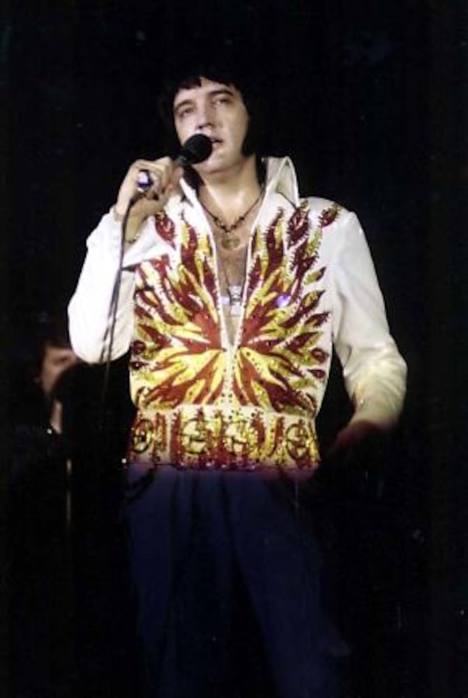 Last Elvis performance in Dayton