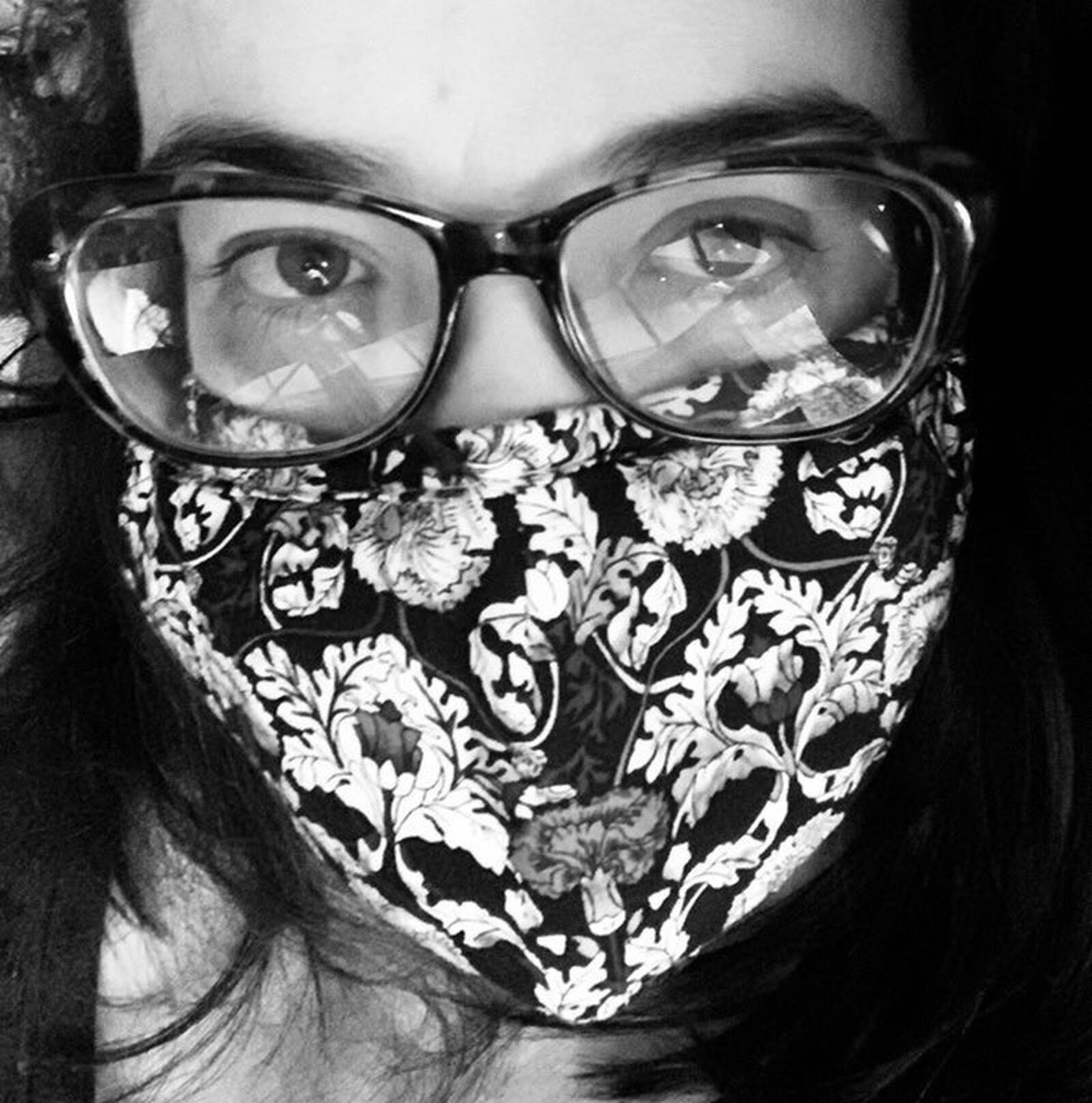 Villiagers in Yellow Springs have made more than 1,200 facial masks to help reduce the spread of coronavirus. Pictured: Kate Hamilton.