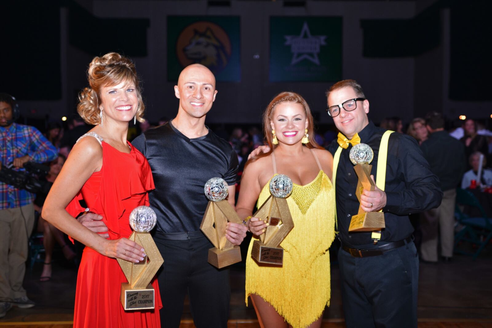 The 2017 Dayton Dancing with the Stars Champions.