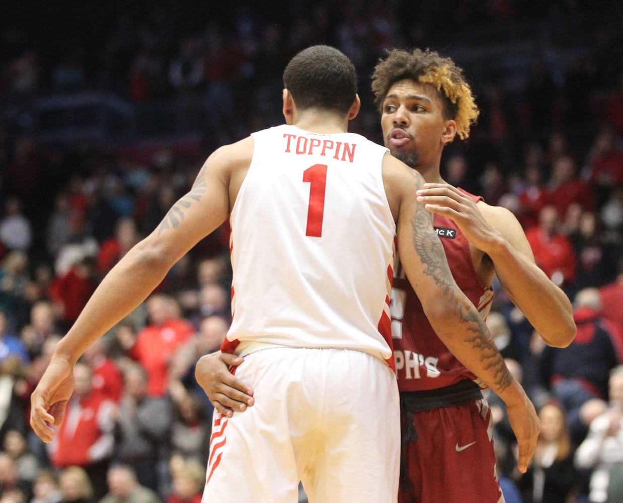 Twenty photos: Dayton Flyers vs. Saint Joseph’s Hawks