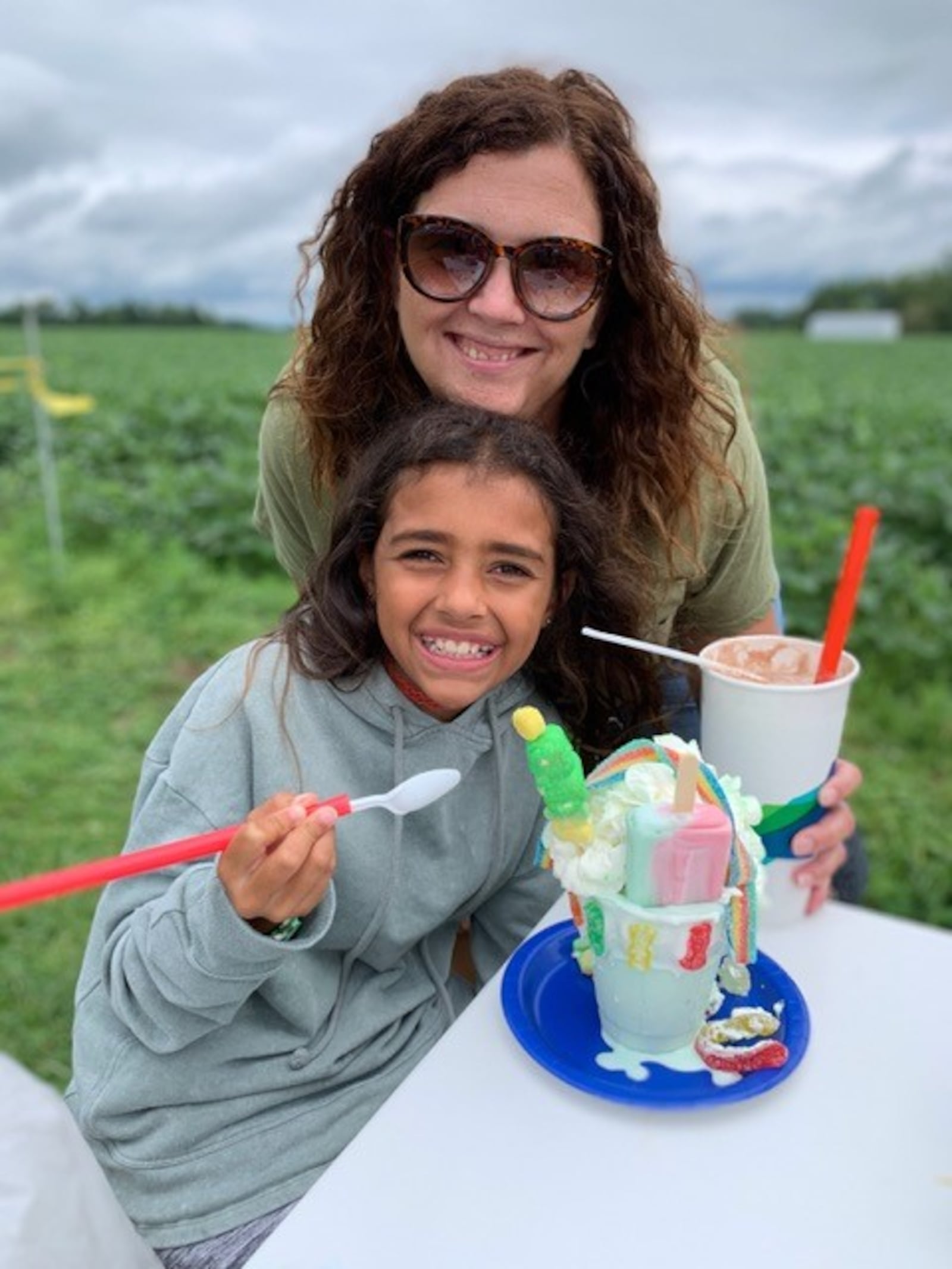 Anita Craighead is pictured with her 9-year-old daughter, Evie. CONTRIBUTED