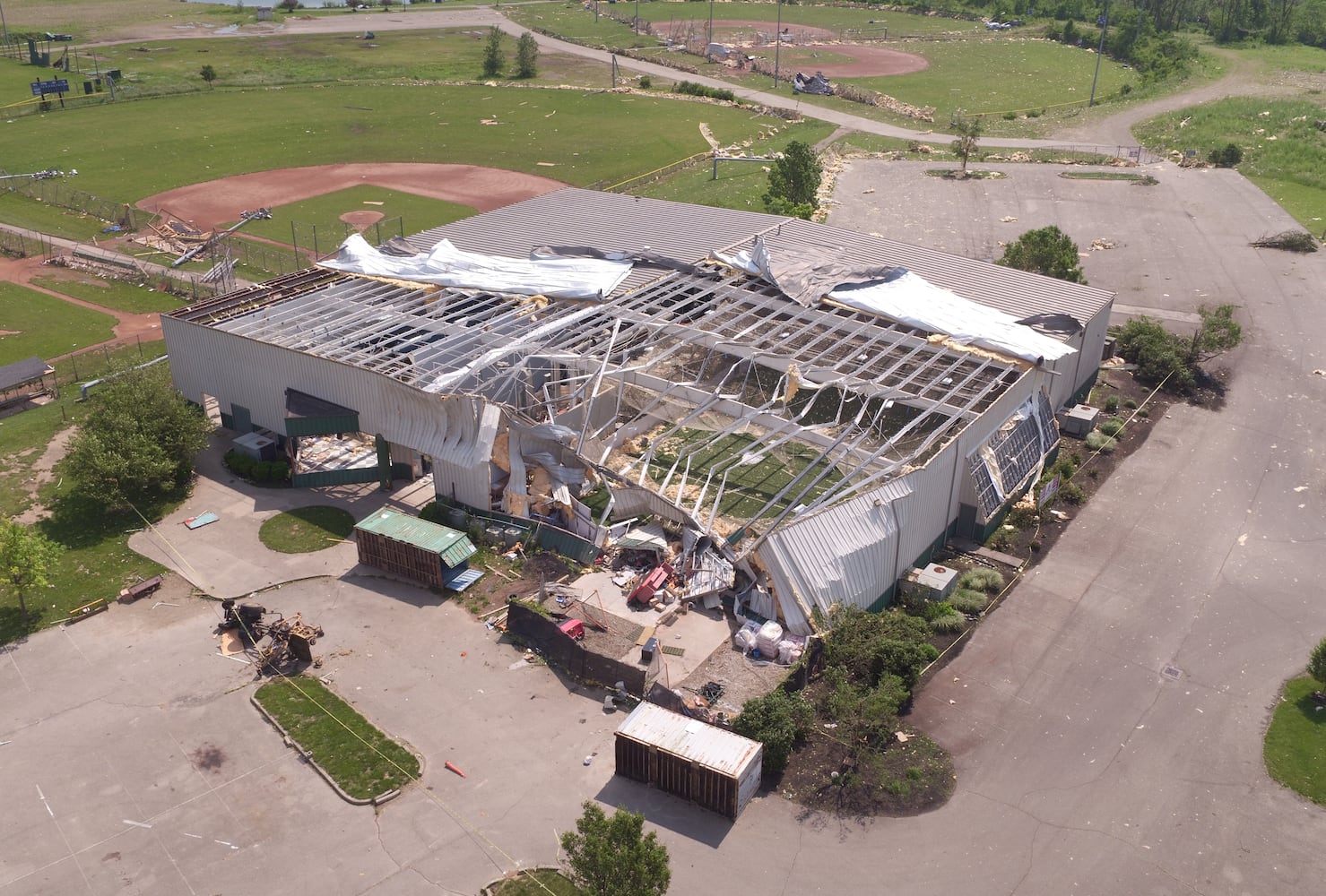 PHOTOS: Daylight reveals widespread damage from Monday storms