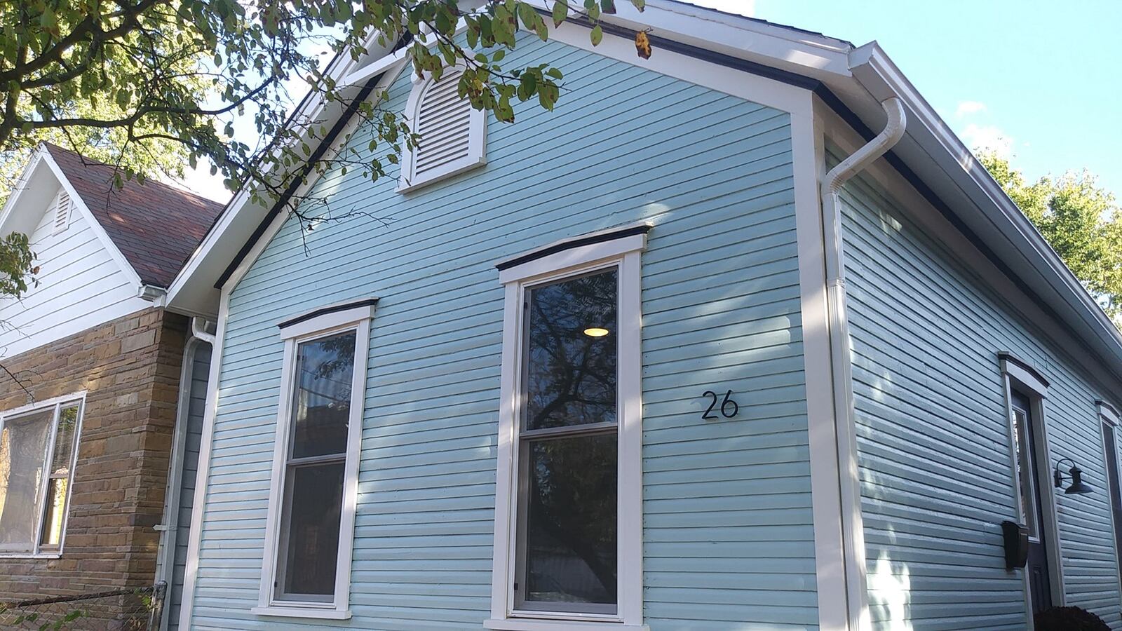 The house at 26 Garret St. was destroyed in a fire in 2010.   Property owner Burgess Gow, a South Park resident, restored it for sale.