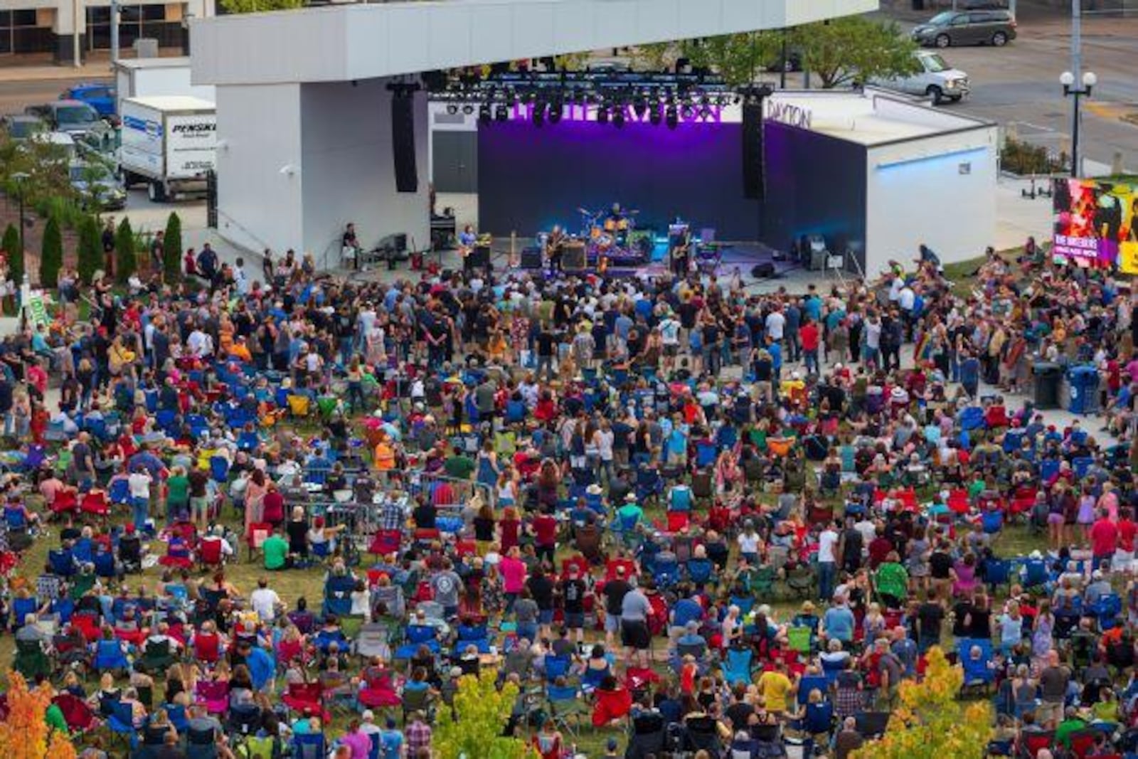 Levitt Pavilion Dayton. PHOTO BY ANDY SNOW