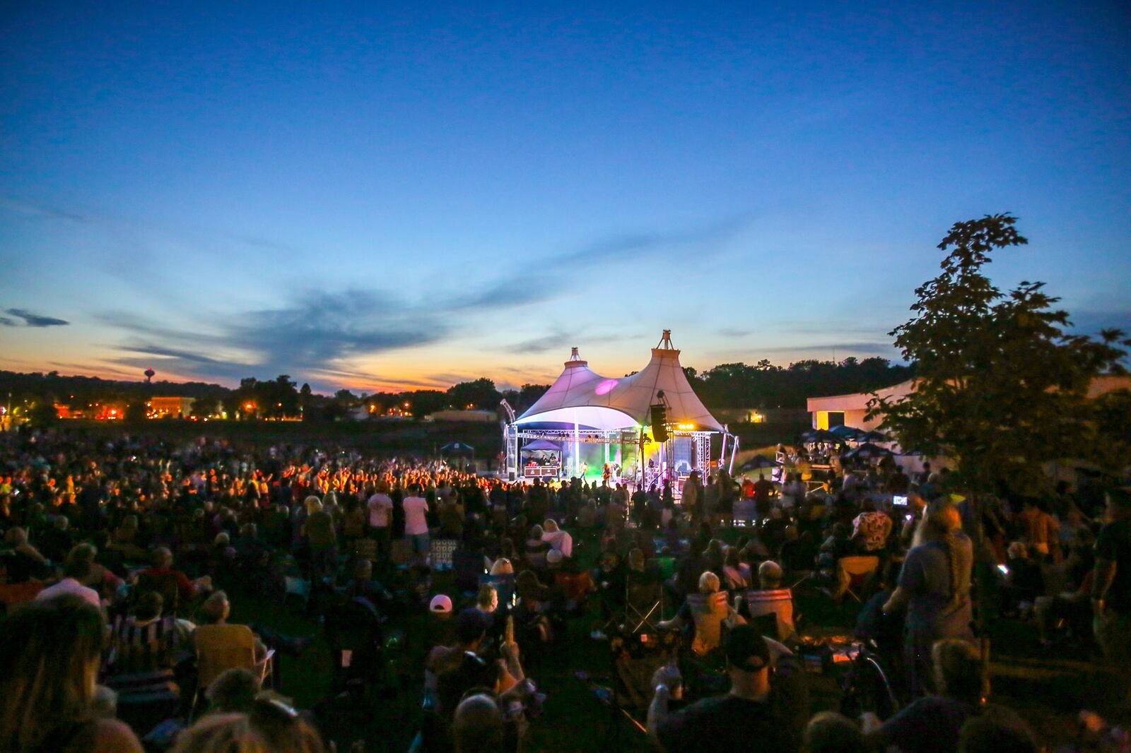 RiversEdge amphitheater in Hamilton. JOURNAL-NEWS FILE PHOTO