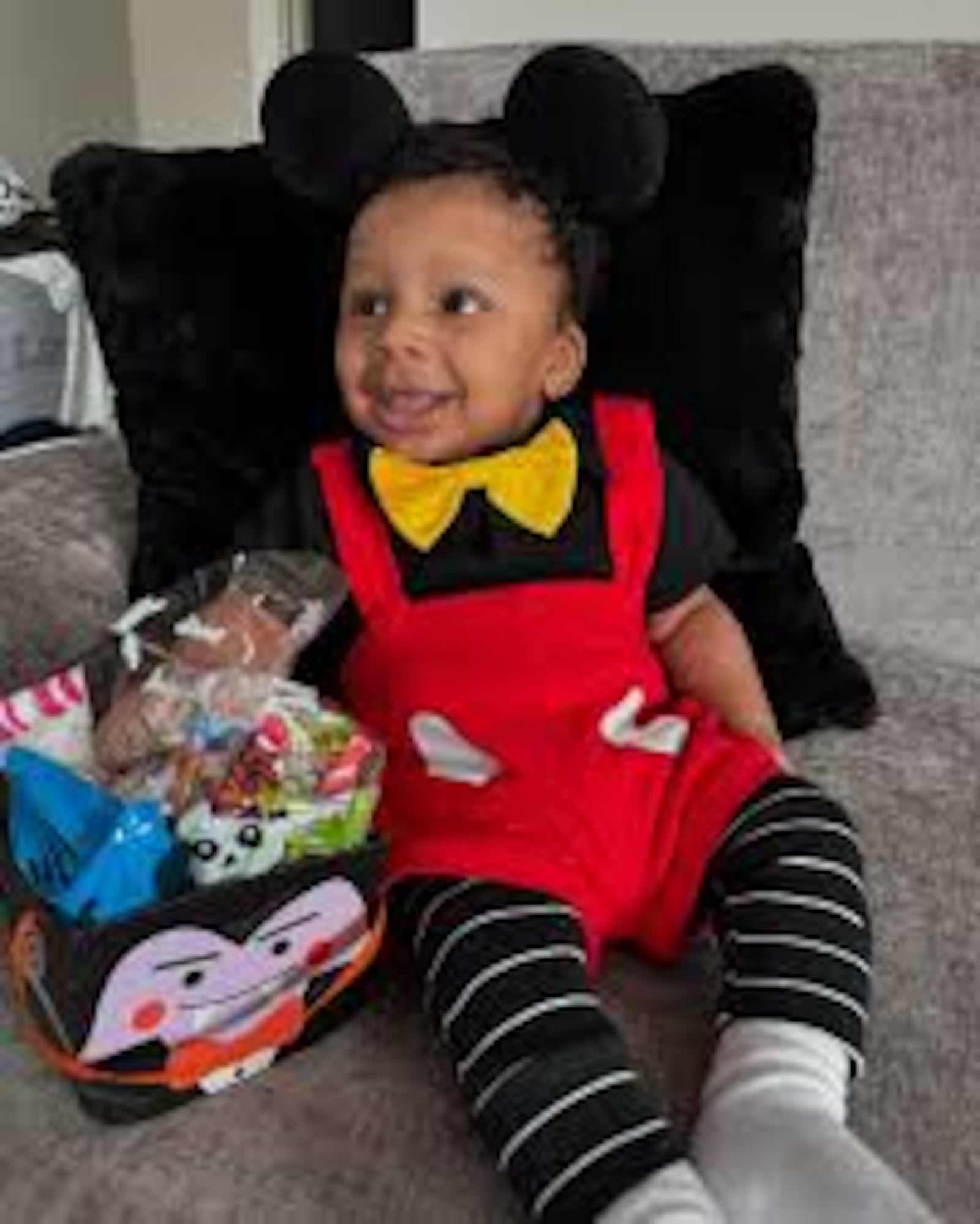 Posh Alexander's son A'Miri at three months old at Halloween. CONTRIBUTED