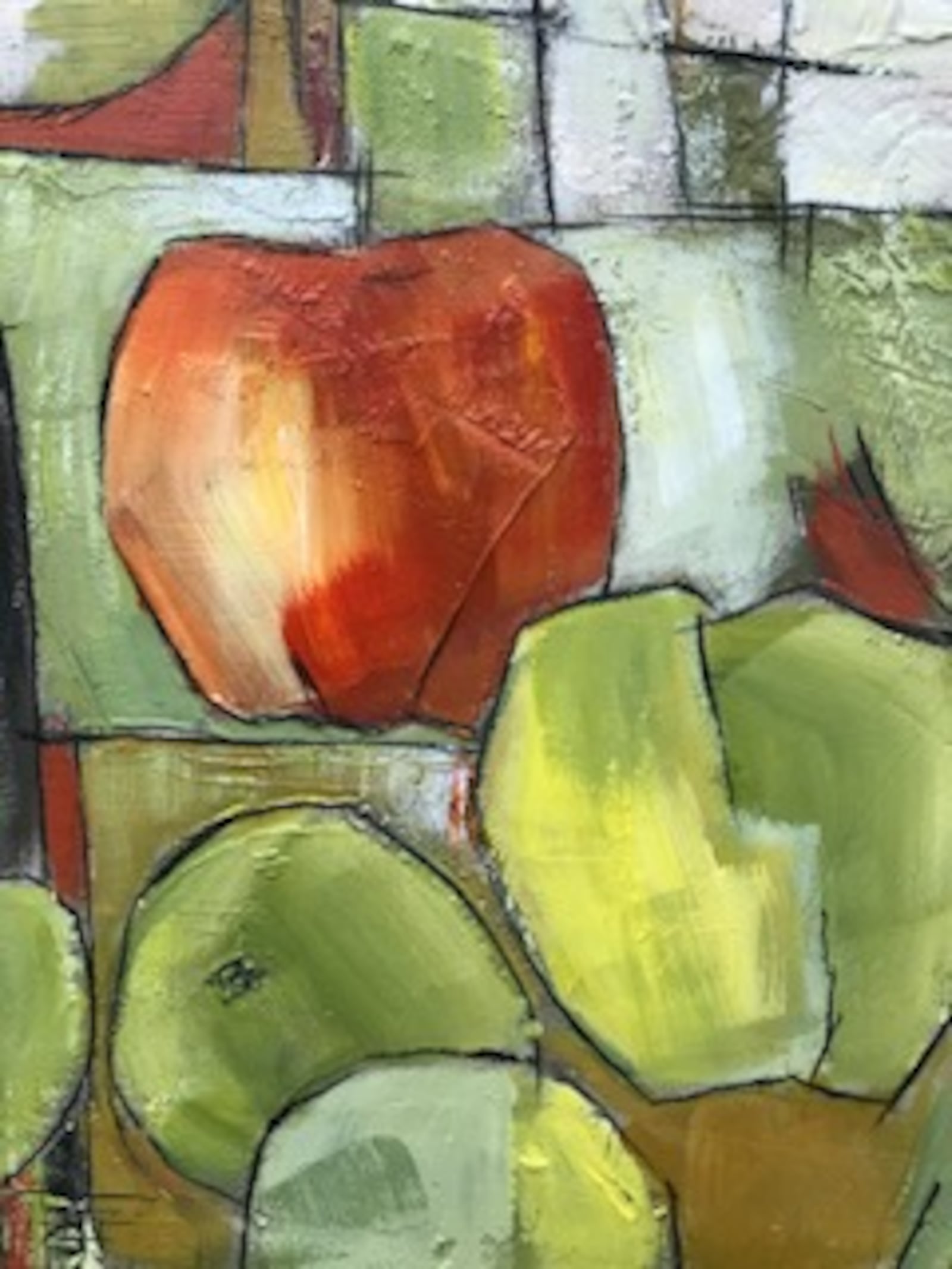 "Apple Shelf," Doug Fiely.