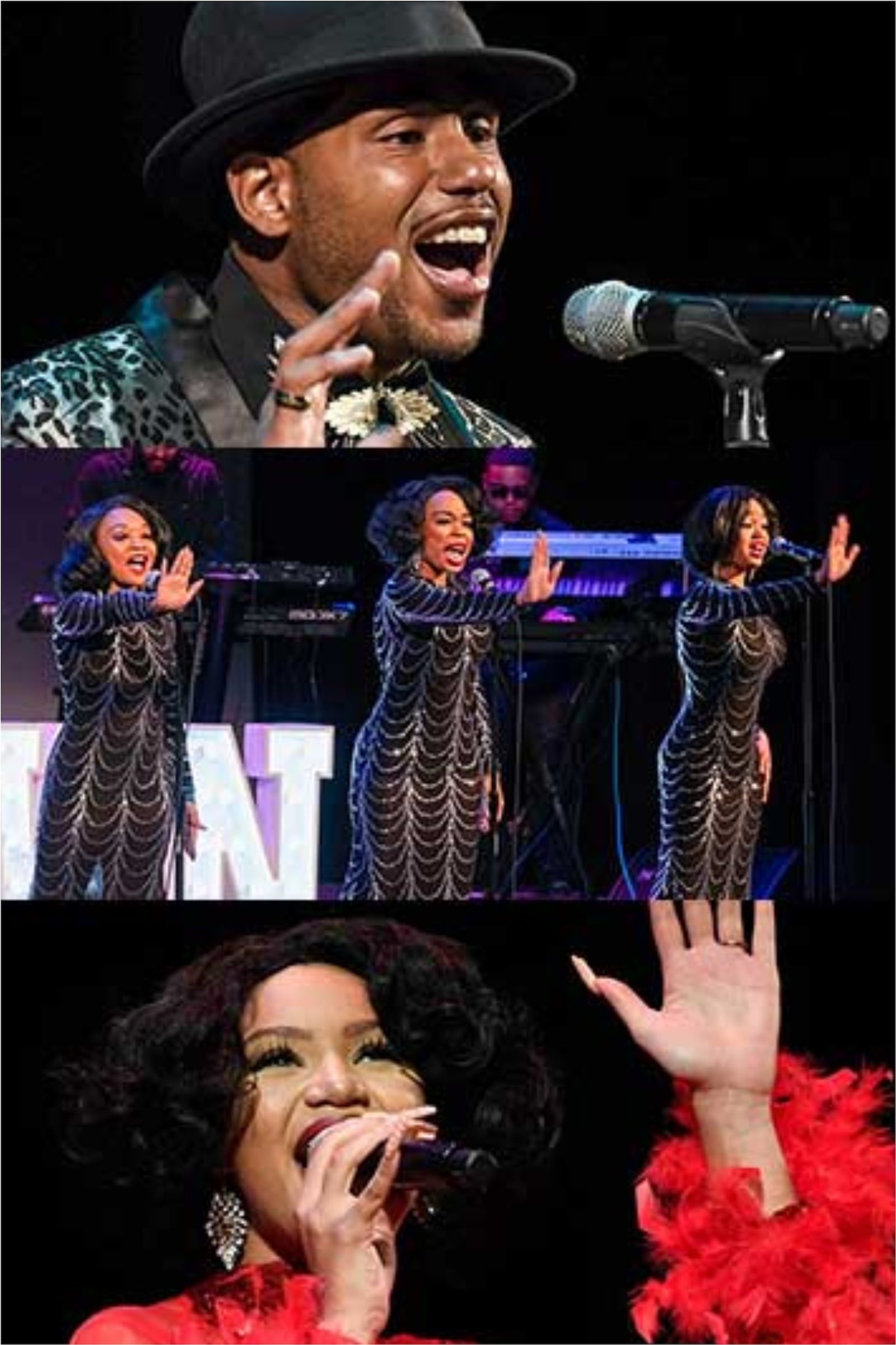 Moxie Events’ The Magic of Motown, complete with singing, choreography and 15 vocalists in period costumes backed by a six-piece band, is presented at Victoria Theatre in Dayton on Friday.