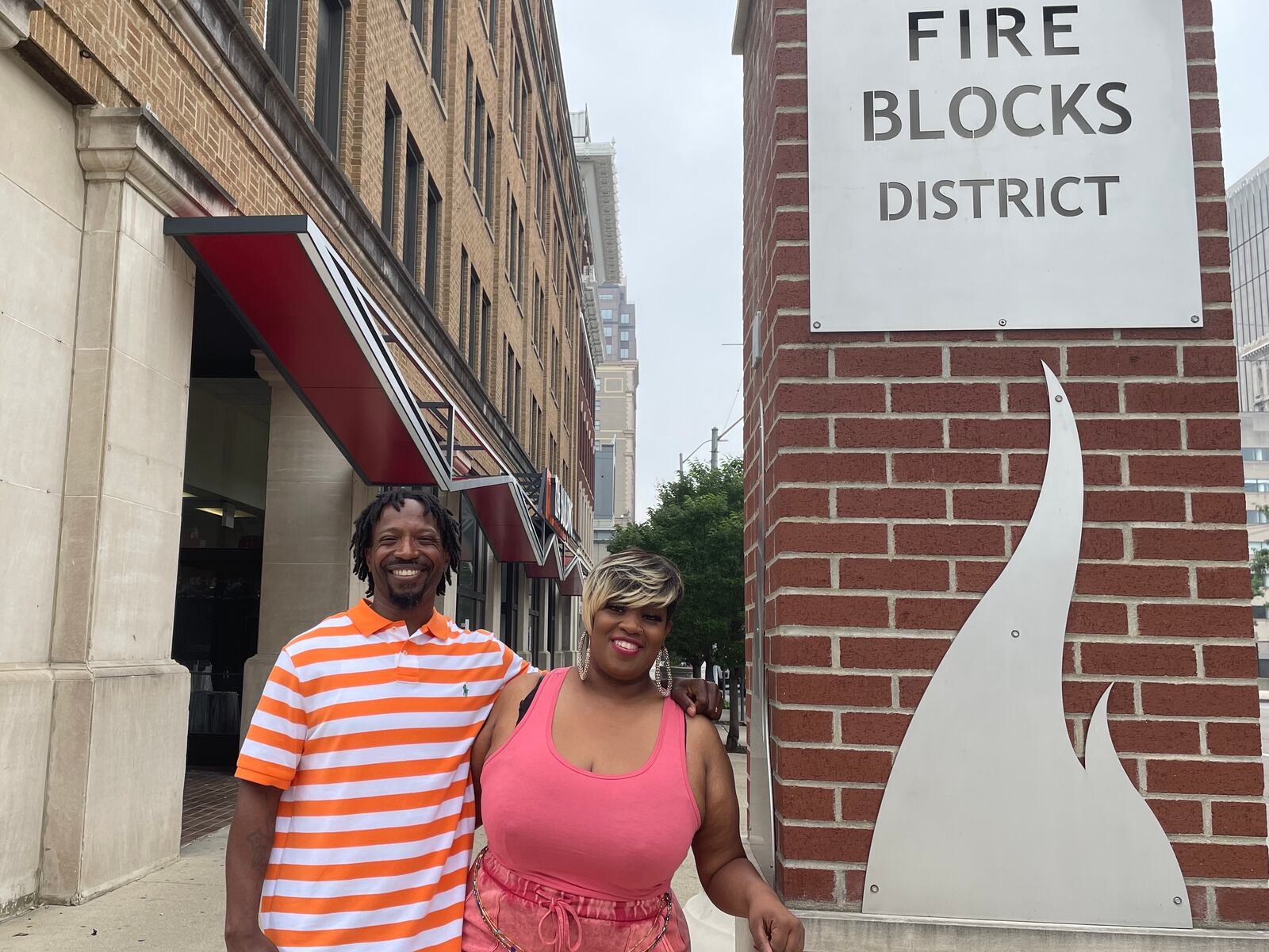 Dayton natives Tae Winston and her brother, Mark Lee, are opening a bar in Dayton’s Fire Blocks District with additional space to accommodate service-based businesses. The Ambiance Bar & Suites will be located at 116 E. Third St. NATALIE JONES/STAFF