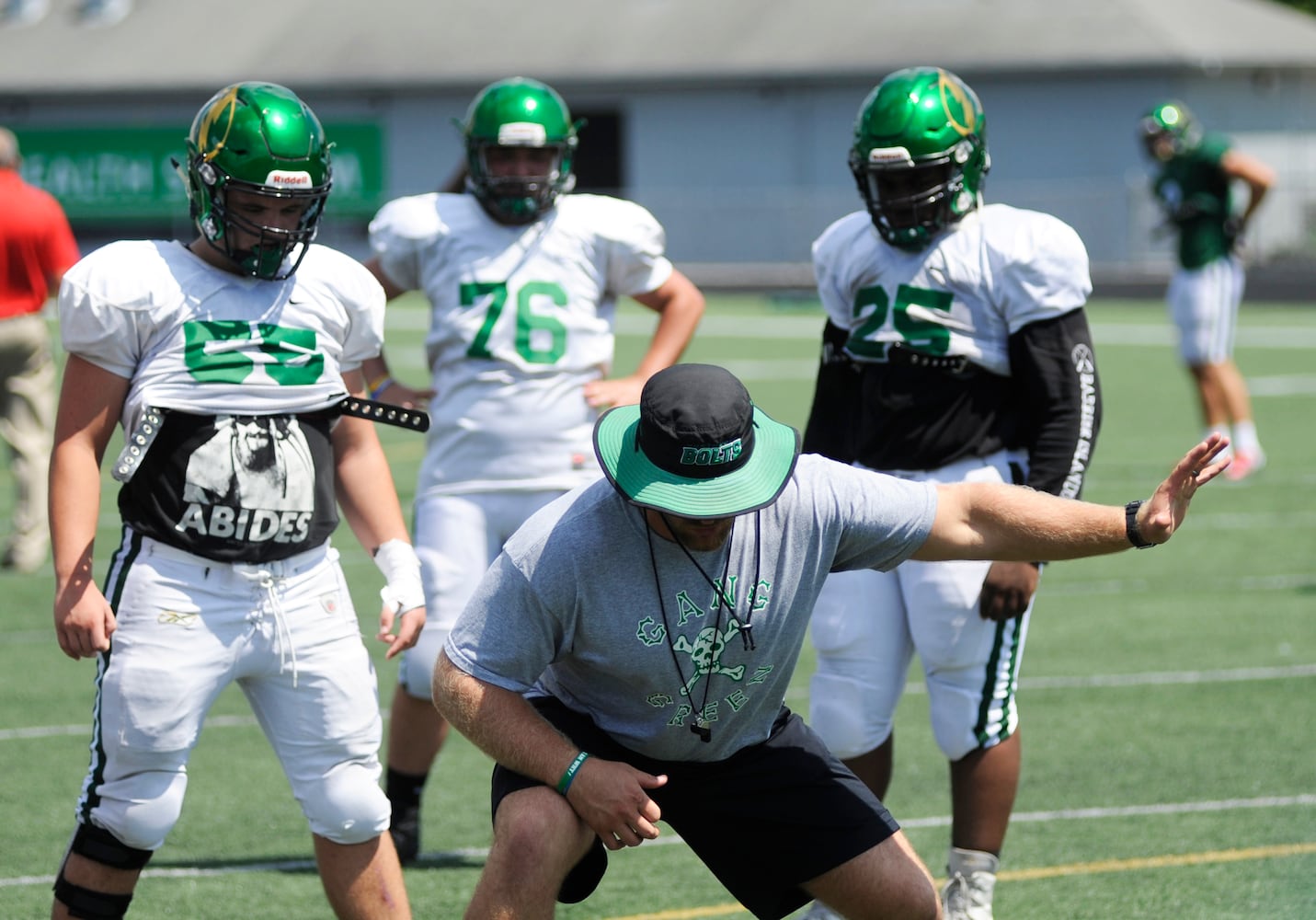 PHOTOS: Northmont Thunderbolts preseason football practice