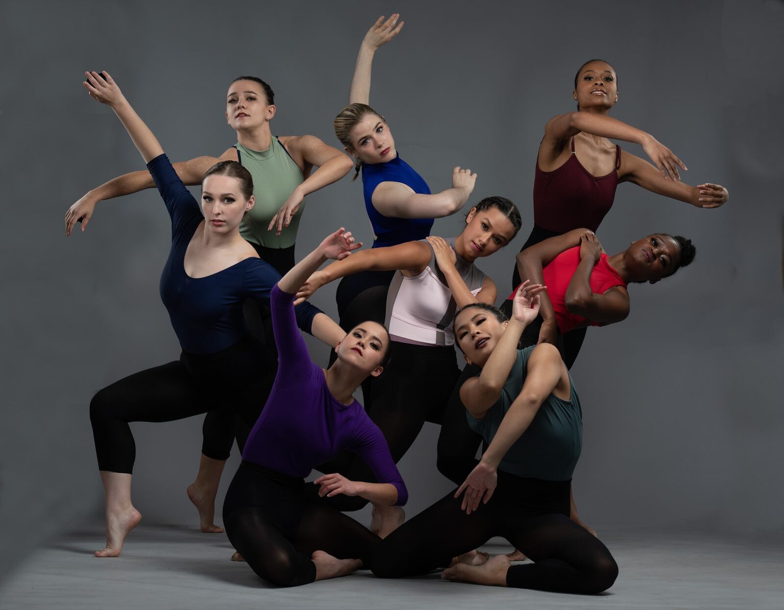 The work of six choreographers is featured in Dayton Contemporary Dance Company’s “Dancing in the Light,” presented in University of Dayton’s Kennedy Union Boll Theatre in Dayton on Thursday and Friday, March 10 and 11.